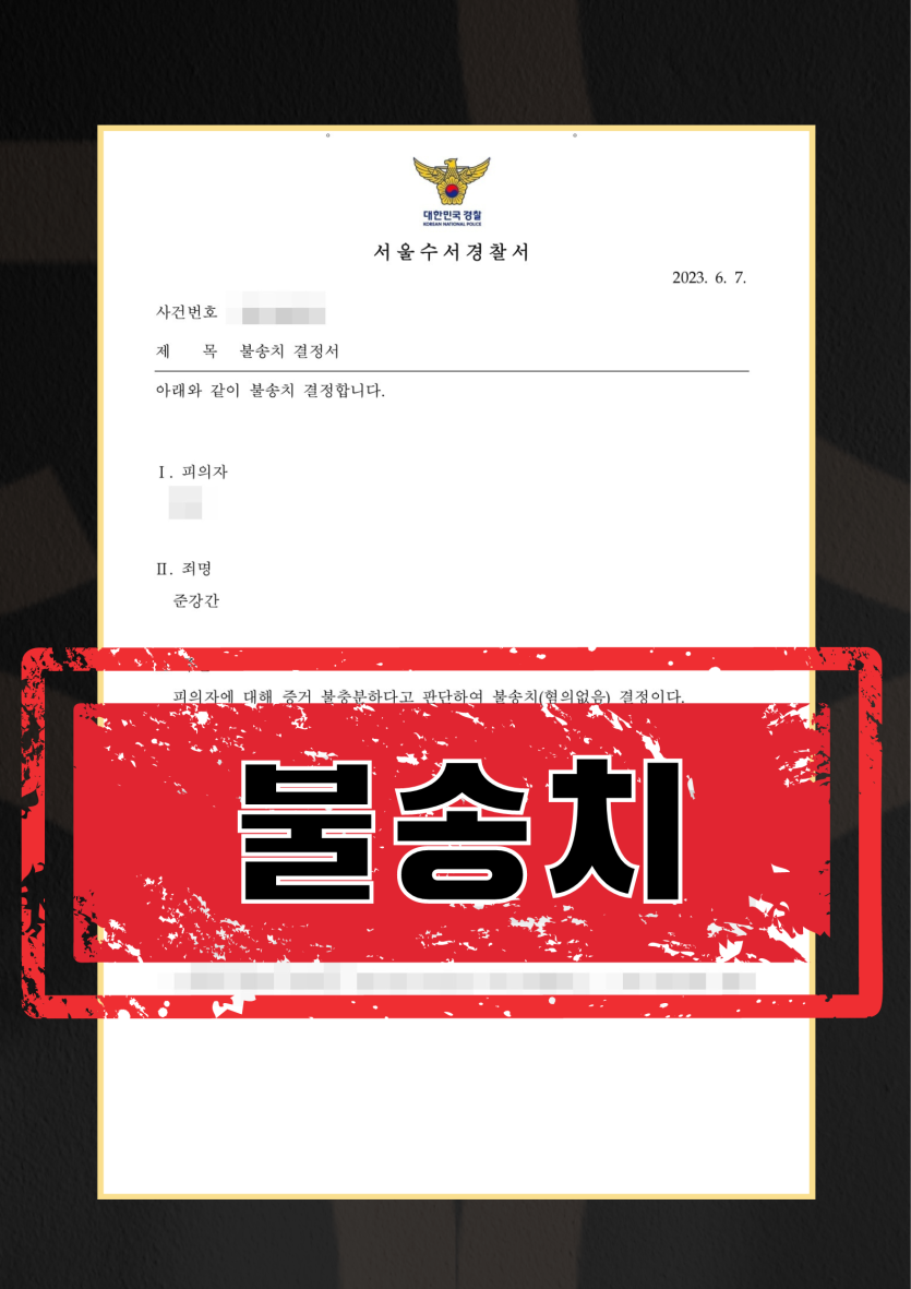 준강간치상불송치